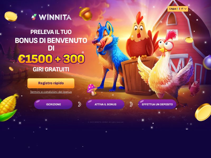 Esperienza di Gioco Unica con Winnita Casino